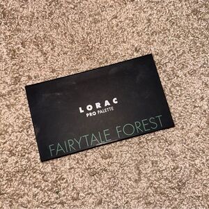 Lorac fairy tale forest and noir palette jumbled up